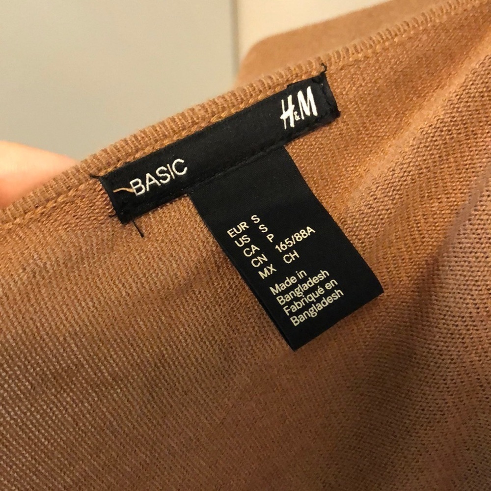 H&M Caramel Brown Cardigan - Picture 5 of 7